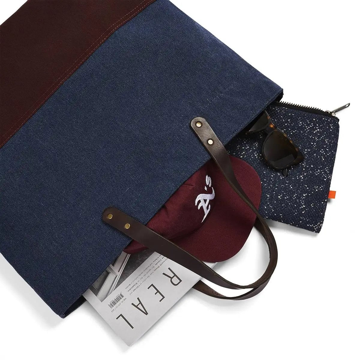 Sunbrella® Lille Zip Pouch - MIDNIGHT