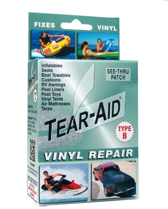 Tear-Aid Retail Patch Kit Vinyl Type B