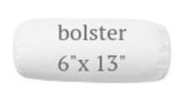 Bolster 6 x 13