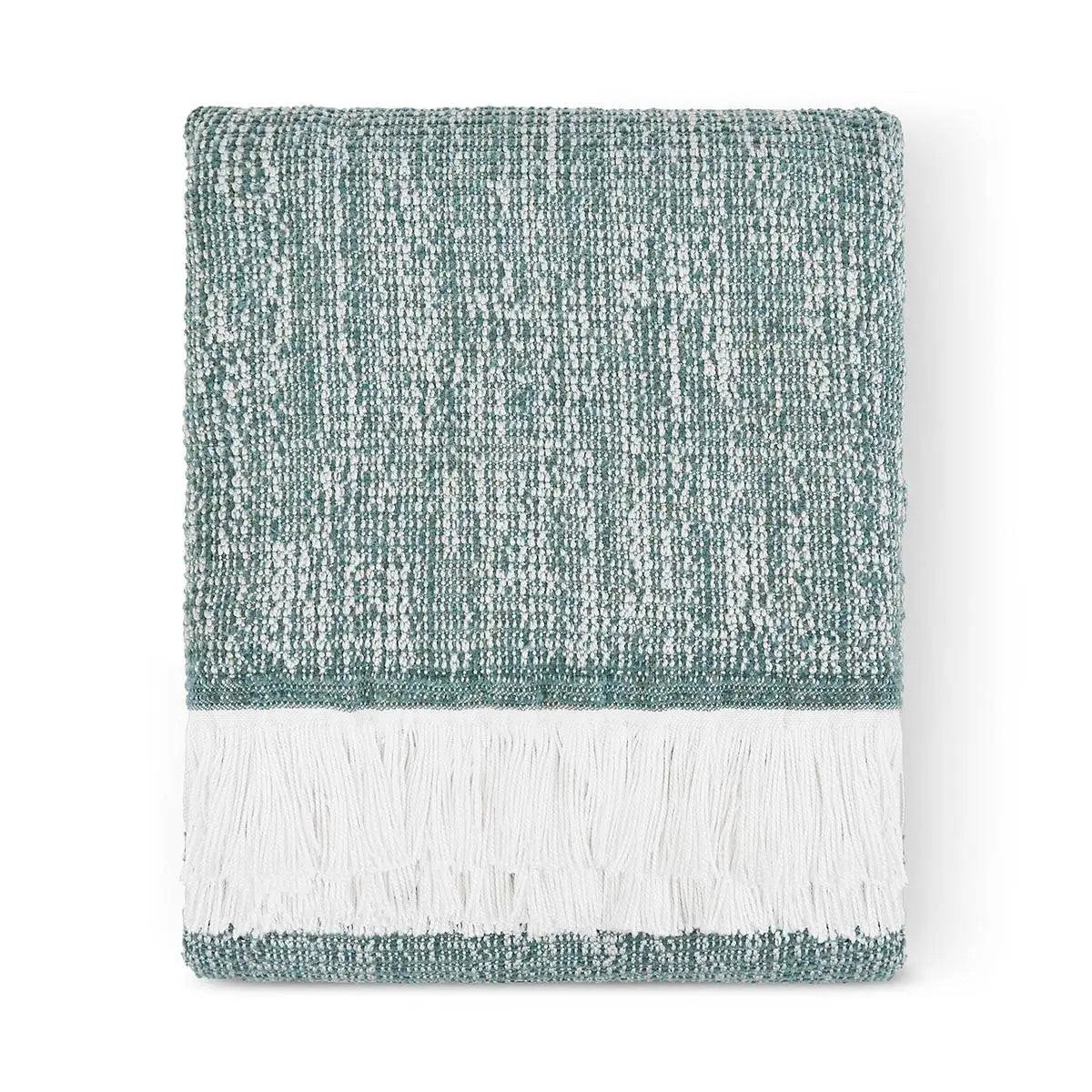 Sunbrella® Crosshatch Indoor Outdoor Throw - SPA
