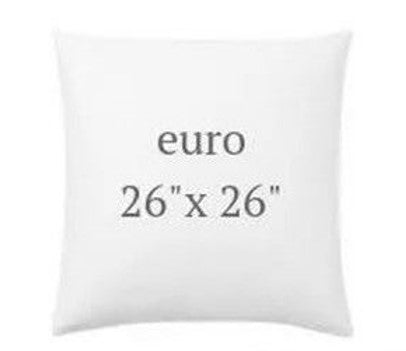 Pillow: Euro 26 x 26