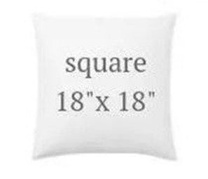 Pillow: Square 18 x 18